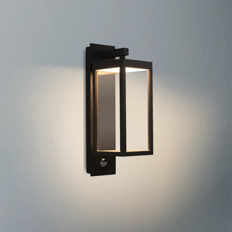 22529 IP54 13W 750 lm LED fekete/fehér/szürke nappali/éjszakai érzékelő kültéri fali fény