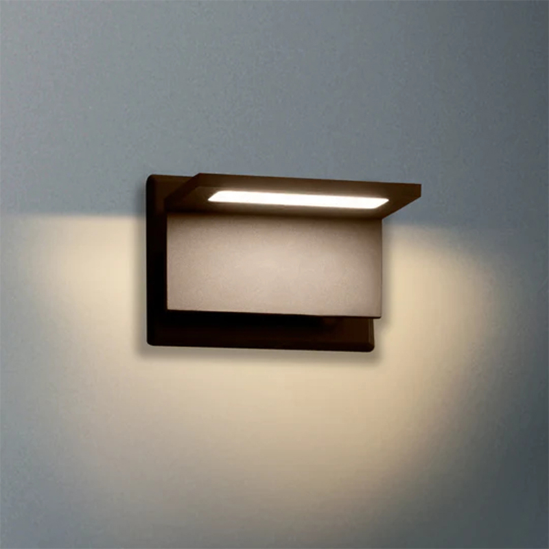 17309 IP54 10W 680LM LED fekete/szürke/fehér kültéri fali fény